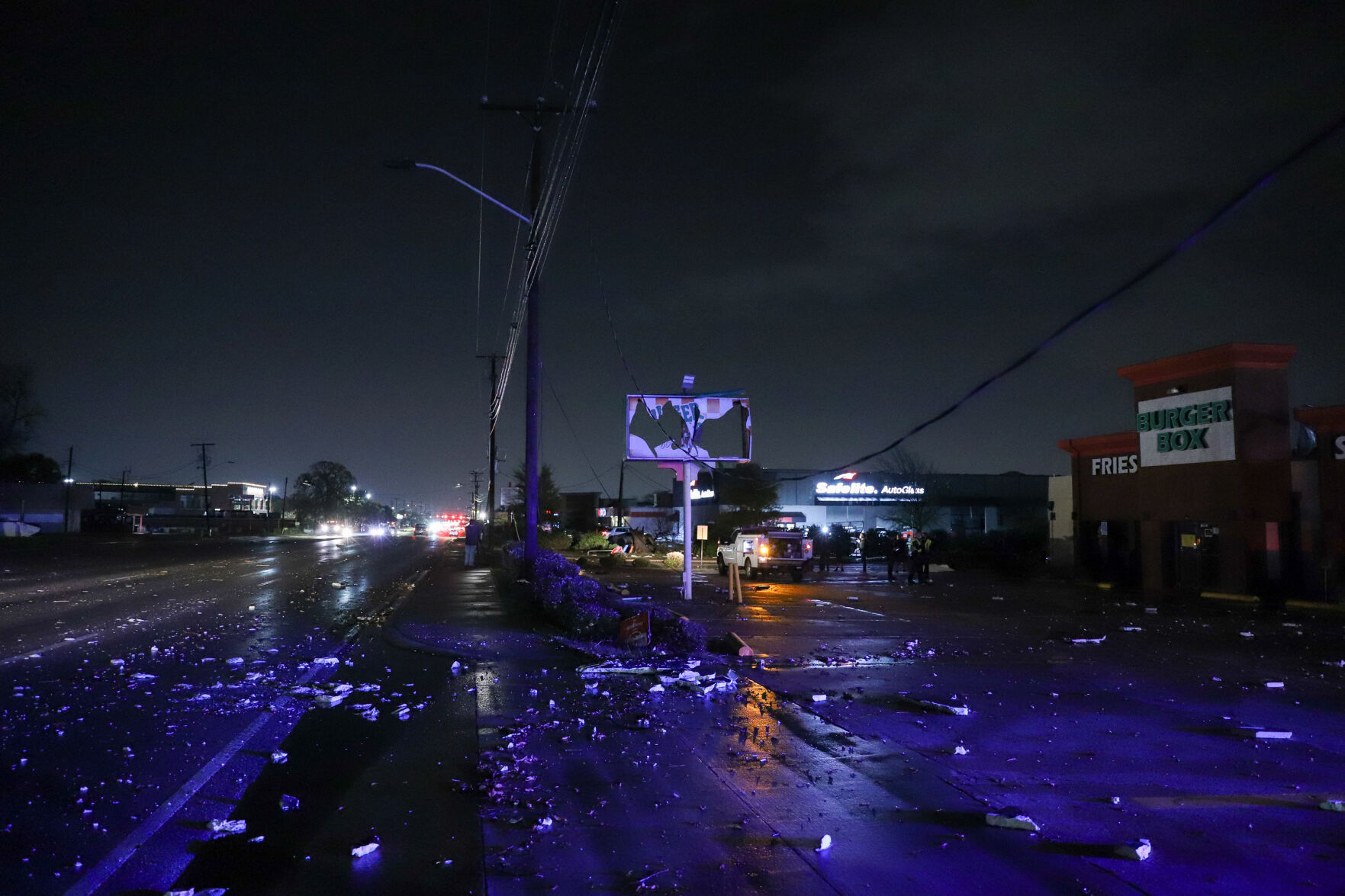 Photos: EF2 tornado in Arlington leaves roof damage, collapsed buildings in its wake